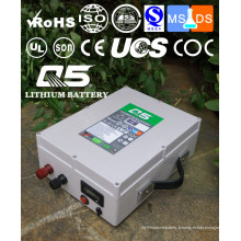 12V80AH Batteries au lithium industrielles Lithium LiFePO4 Li (NiCoMn) O2 Polymer Lithium-Ion Rechargeable ou personnalisé